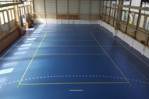 Az új sportpadló
